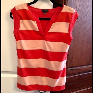 Limited mixed media blouse